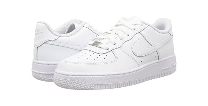 Product Nike Air Force 1, Zapatillas de Baloncesto Unisex Niños, Blanco