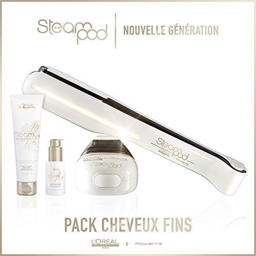 Belleza L 'Oreal - Pack Steampod 2.0 - Alisador de cabello vapor nueva generación