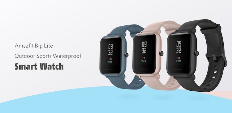 Moda Smartwatch AMAZFIT Bip Lite