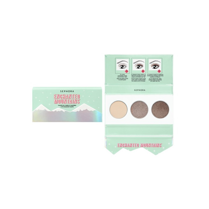 Products Sephora Collection
Enchanted Mountains
Paleta de 3 sombras