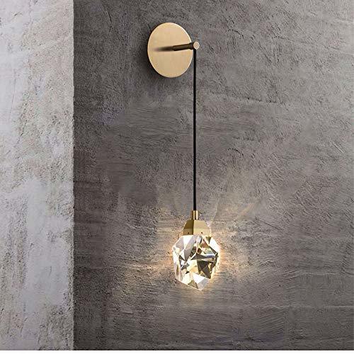 Place Crystal Suspensión De Alambre De Latón Master Cama Ajustable Moderna De La