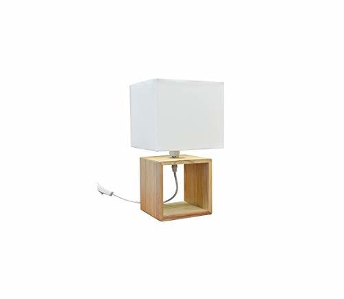 Elemento de la categoría hogar TU TENDENCIA UNICA Lampara de madera Grundig tulipa pequeña 9w E14. Max