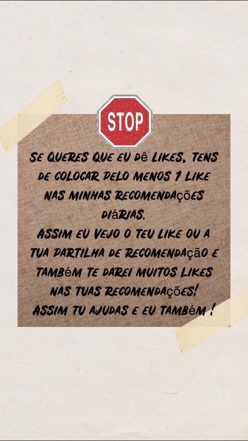 Fashion 🛑 Atenção - LER 🛑