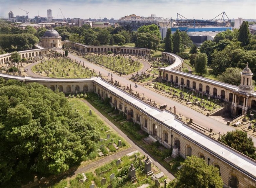 Lugar Brompton Cemetery