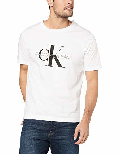 Places Calvin Klein Jeans Monogram Embro Camiseta Bright White