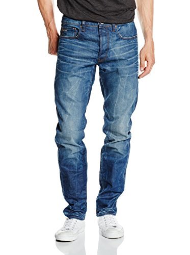 Lugares G-STAR RAW 3301 Slim Vaqueros, Medium Aged 4639-071, 38W