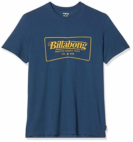 Moda BILLABONG TRD Mrk SS tee Camiseta, Hombre, Azul