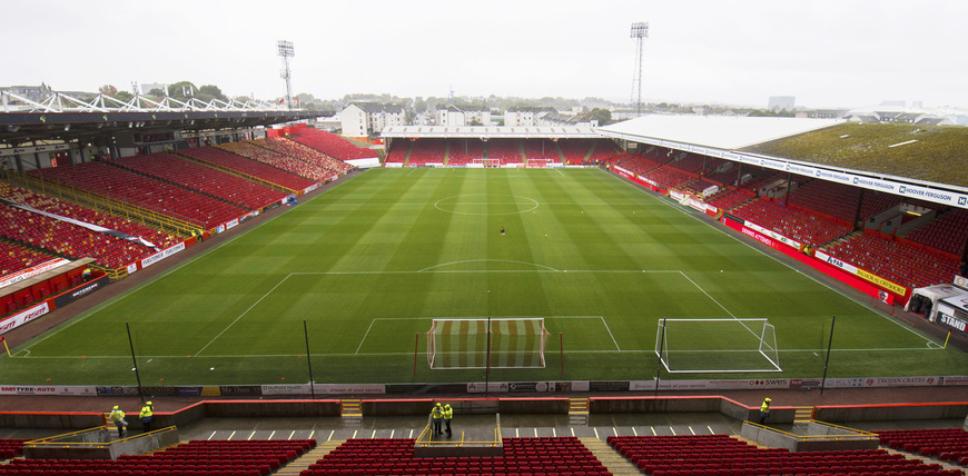 Lugar Pittodrie Stadium