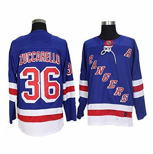 Yajun Mats Zuccarello＃36 New York Rangers Camisetas Hockey Jersey sobre Hielo NHL