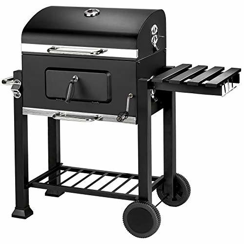 Product TecTake Barbacoa Barbecue Grill con Carbón Vegetal Parrilla Fumador - Varios Modelos