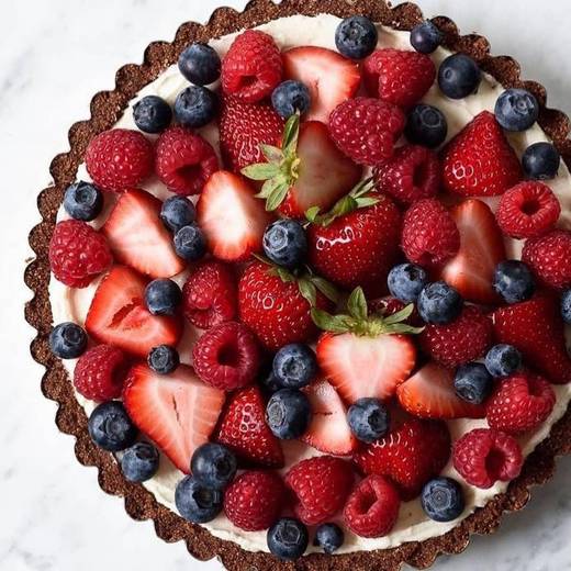 Torta de frutos vermelhos 🍓