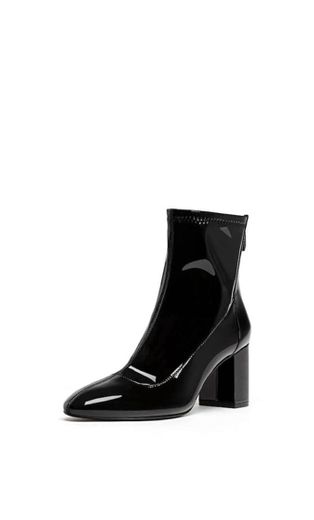 Black ankle boots