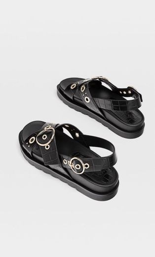 Black sandals