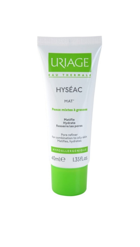 Productos Uriage Hyséac Mat´Creme Matificante Para Pele Oleosa/Mista