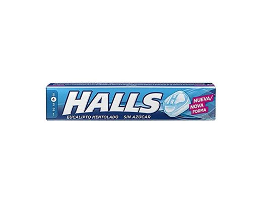 Halls - Caramelos Sabor Eucaliptus