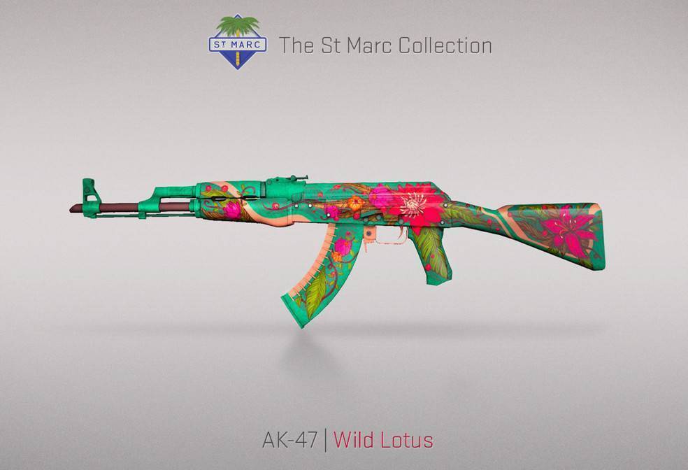 Moda Ak-47  Wild Lotus