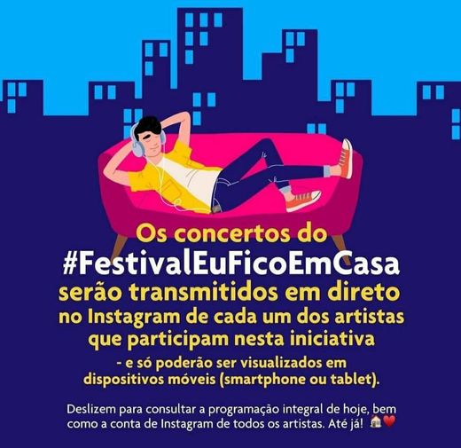 Festival #EuFicoEmCasa (@festivaleuficoemcasa) • Instagram ...
