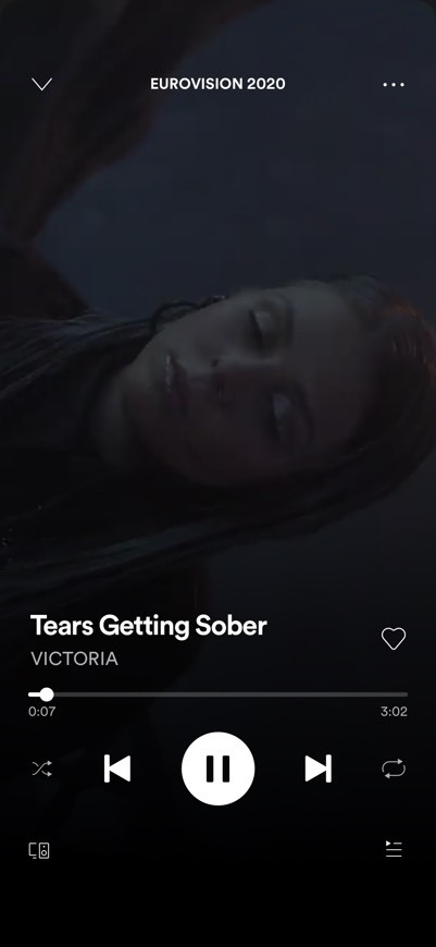 Canción Tears Getting Sober