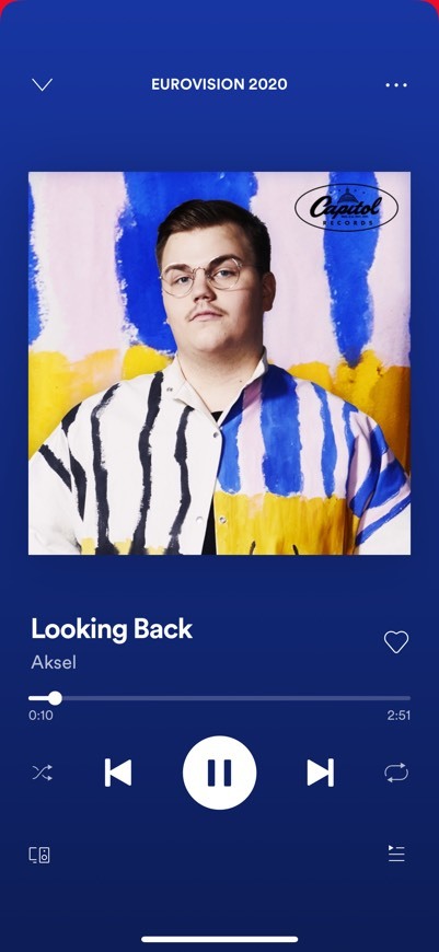 Canción Looking Back