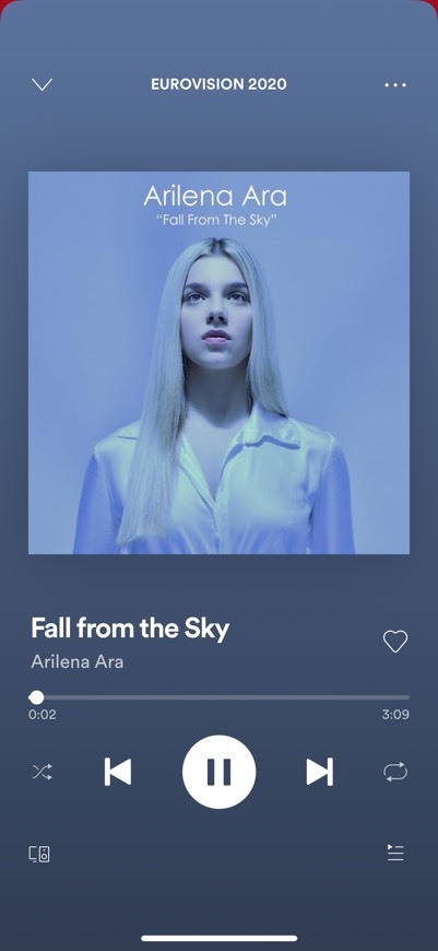 Canción Fall from the Sky