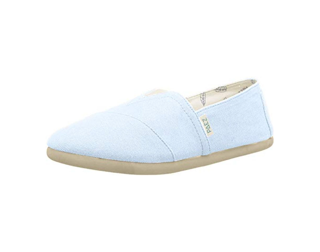 Moda PAEZ Classic Combi, Alpargatas para Mujer, Azul