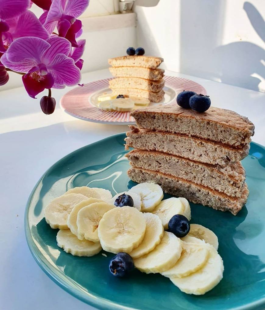 Panquecas altas e fofinhas