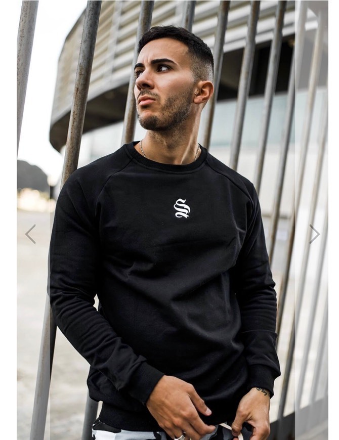 Fashion Black sweatshirt 