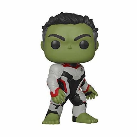 Funko- Pop Bobble: Avengers Endgame: Hulk Marvel Collectible Figure, Multicolor, Estándar