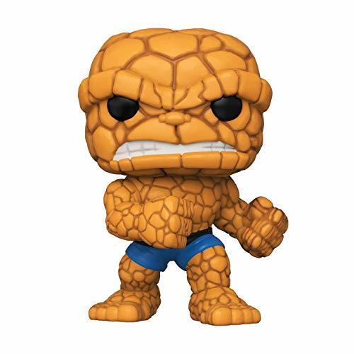 Social Funko- Pop Marvel: Fantastic Four-The Thing Collectible Toy, Multicolor