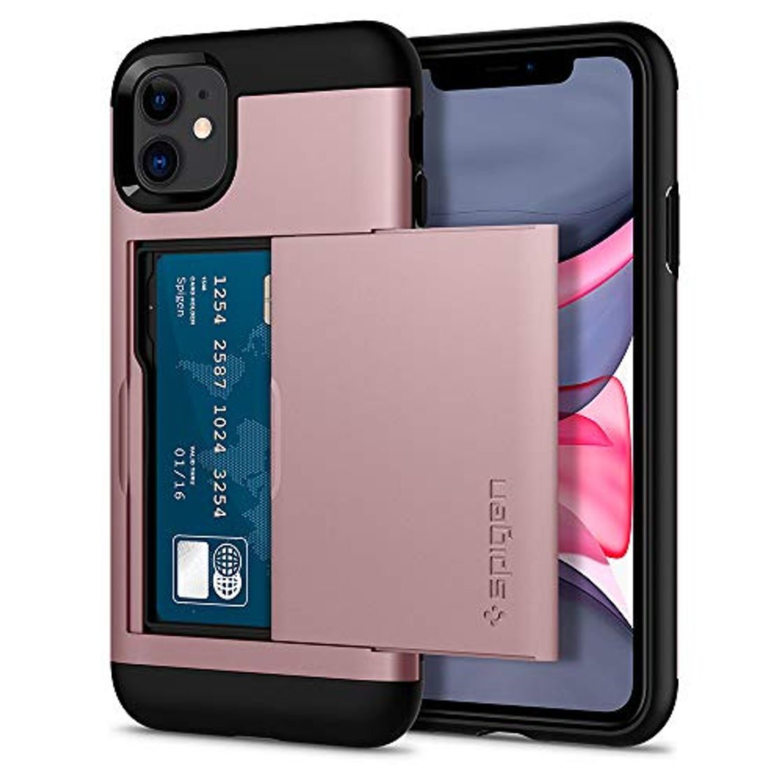 Products Spigen Slim Armor CS Funda iPhone 11, Doble Capa y diseñado para