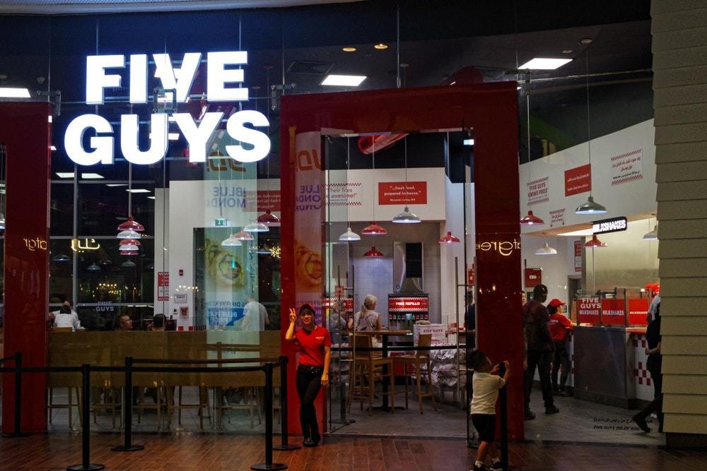 Restaurants Five Guys Luxembourg