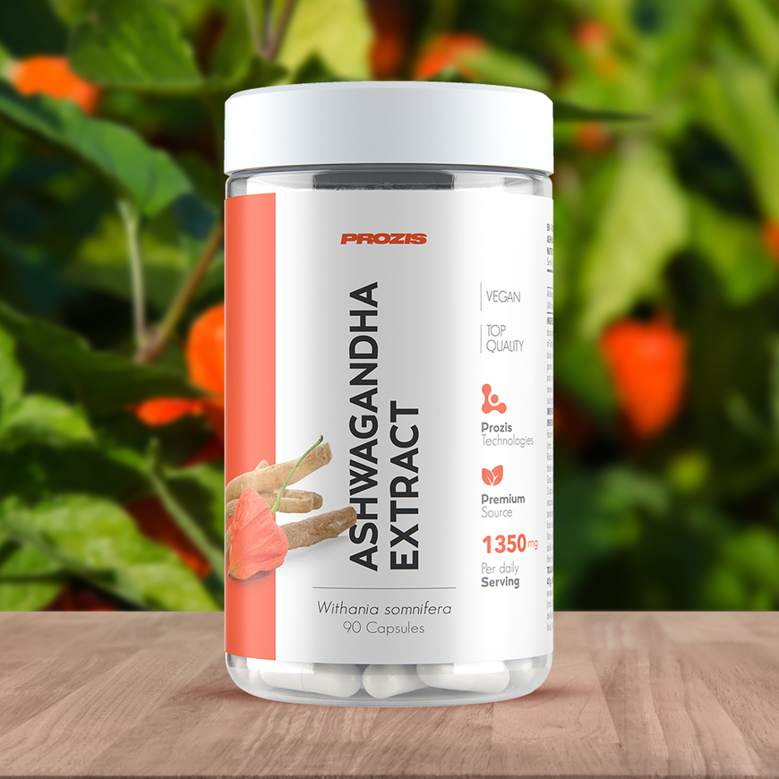 Extrato de Ashwagandha 450 mg 90 cápsulas vegetarianas