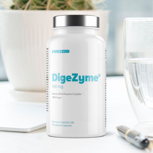 DigeZyme® 160 mg 90 veg caps - Saúde