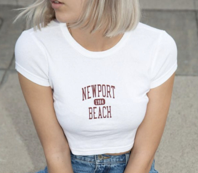 Producto ASHLYN NEWPORT BEACH 1984 TOP BRANDY MELVILLE