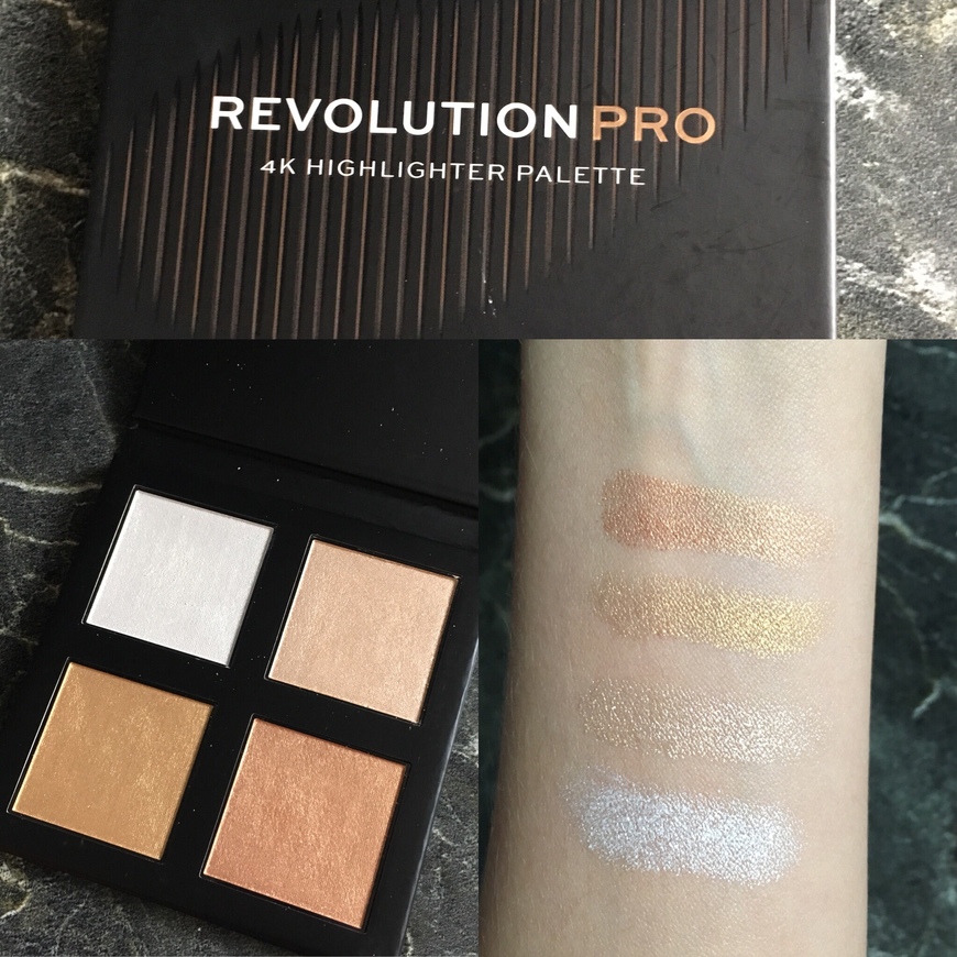 Moda 4K Highlighter Palette - Rose Gold | Revolution Beauty Official Site