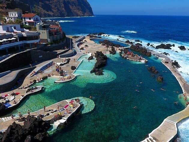Piscinas Naturais de Porto Moniz , Madeira Island 