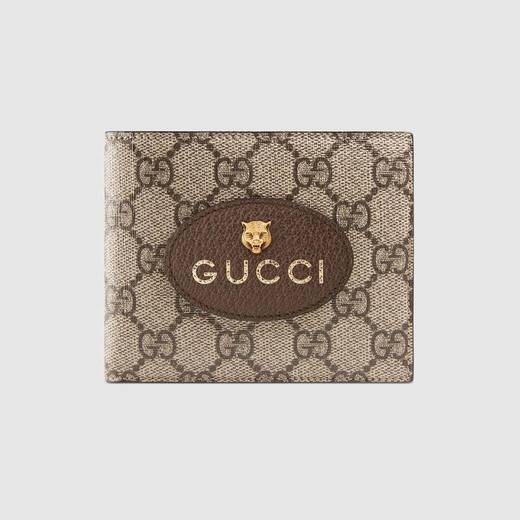 Neo Vintage Gucci Supreme wallet