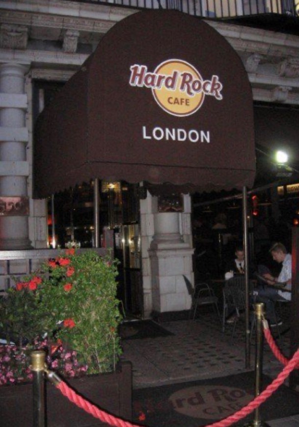 Places London hard rock 