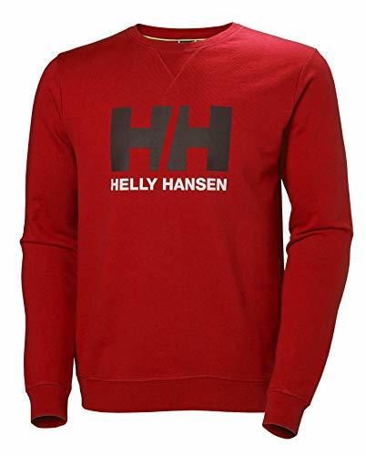 Helly Hansen Hh Logo Crew Sweat, Sudadera para Hombre, Rojo