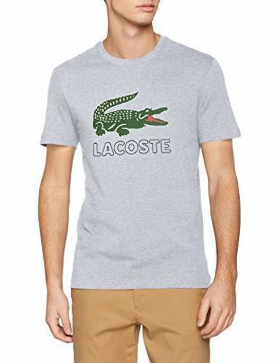 Lacoste Th6386 Camiseta, Gris