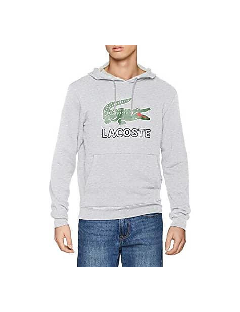 Fashion Lacoste Sh6382 Sudadera, Gris