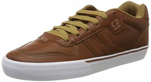 Lugar GLOBE Encore-2, Zapatillas de Skateboard para Hombre, Marrón