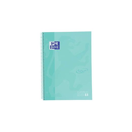 Oxford Cuaderno Microperforado Touch 80 hojas color Ice mint Pastel