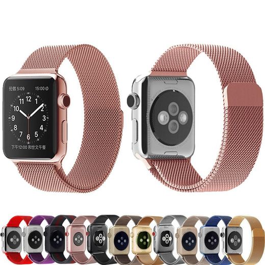 Milanese loop pulseira para iwatch