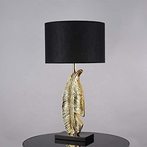 Social New Design Leaf Shape Gold Modern Table Lamp