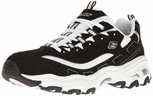 Fashion Skechers D'LITES, Zapatillas para Hombre, Negro