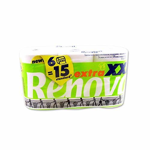 Productos Renova Papel Higiénico Extra XXL 2 Capas - (6 Rollos)