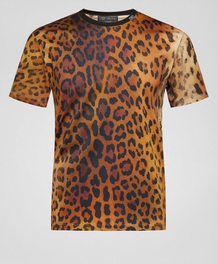 Versace POP ANIMALIER PRINT T-SHIRT