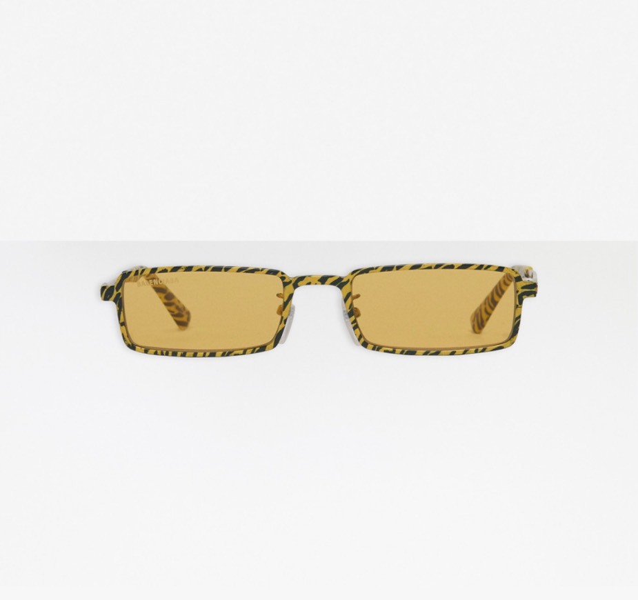 Moda GRAPHIC RECTANGLE SUNGLASSES BALENCIAGA