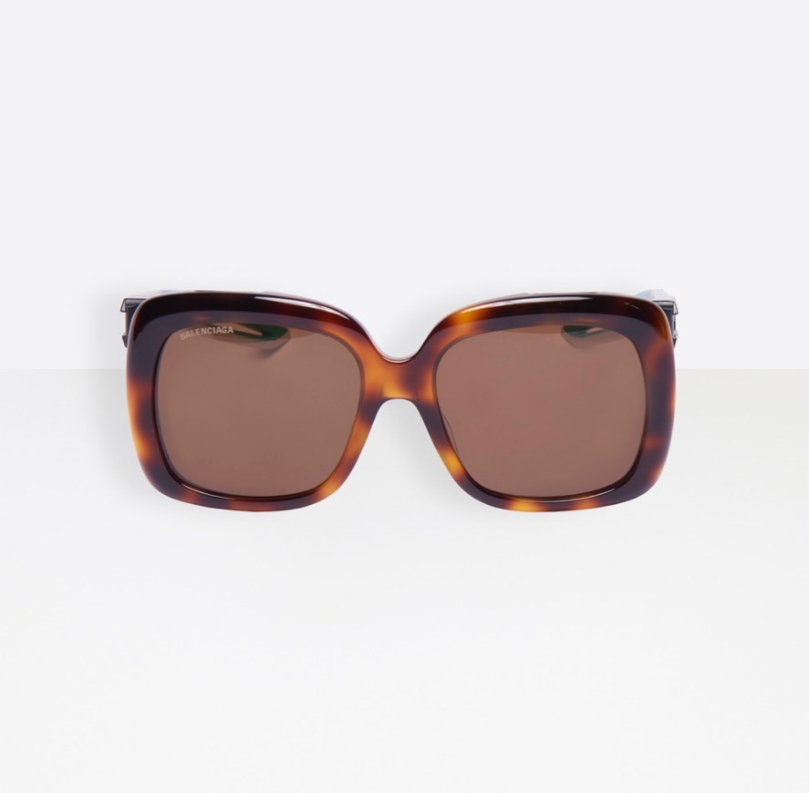 Moda ADJUSTED FIT HYBRID SQUARE SUNGLASSES BALENCIAGA